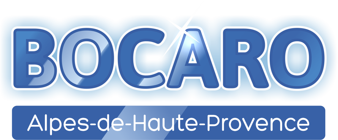 Logo de l’entreprise.<br>Bocaro est une entreprise de nettoyage et d'entretien des vitres des particuliers.<br>Bocaro intervient sur tout type de surfaces vitrée, même celles difficiles d'accès, et s'adapte aux exigences des clients pour ce qui concerne les horaires et les modes d'intervention (à la demande ou par contrat).<br>Bocaro intervient dans le 05 Hautes-Alpes de Gap à Briançon et aux limites des départements des Hautes-Alpes (05), Alpes de Haute Provence (04), Drôme (26), Isère (38), Bouches du Rhône, le Vaucluse (84)..