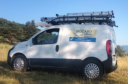 Bocaro Alpes de Haute-Provence : la propreté des vitrages des commerces et particuliers